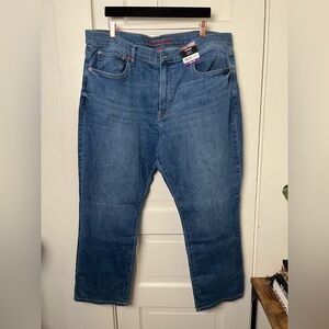 Lucky Brand Men 223 Classic Straight Jeans Dark Wash 40W x 30L NWT Casual Denim